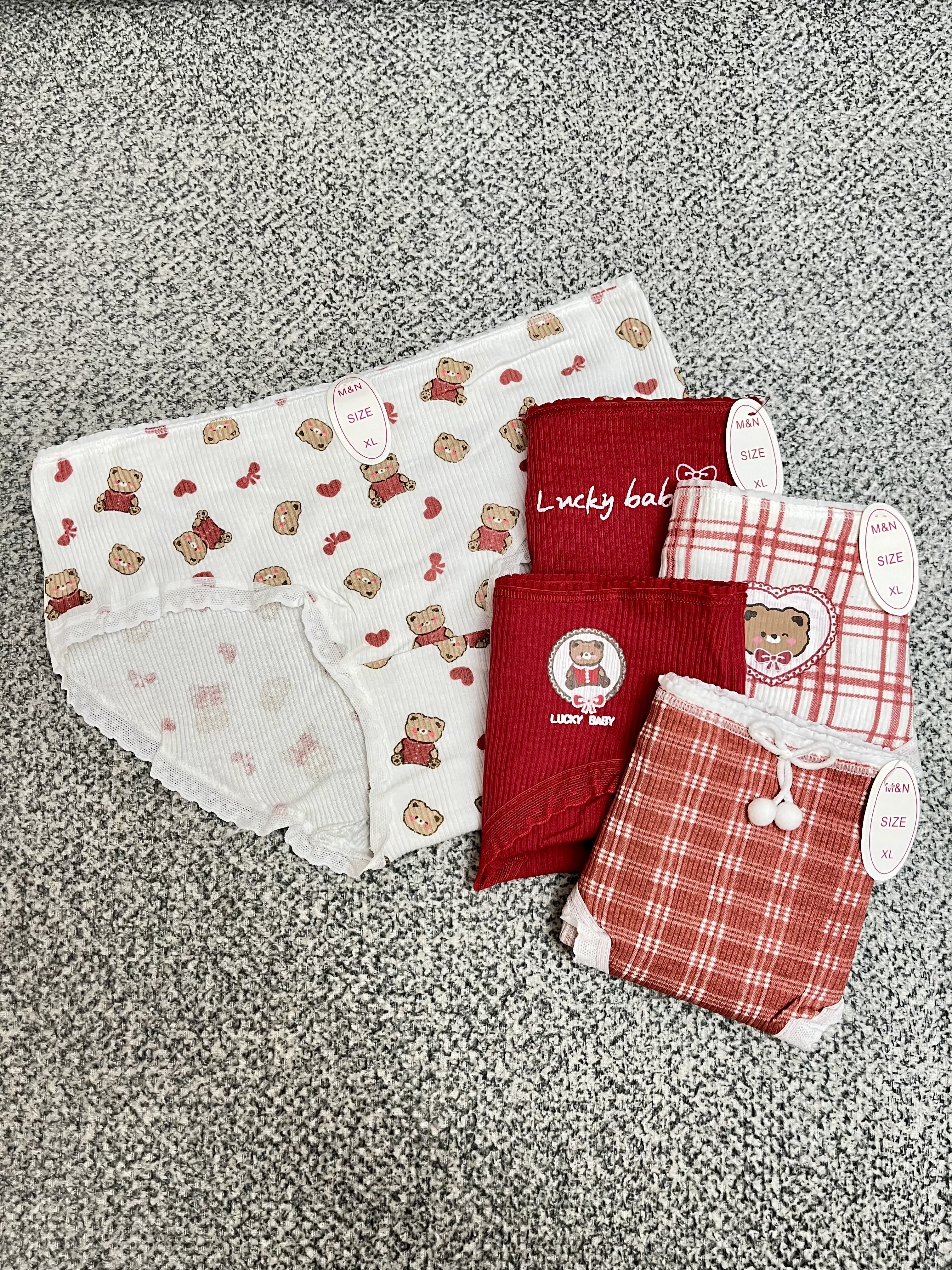 شورت زنانه عروسکی طرح lucky baby